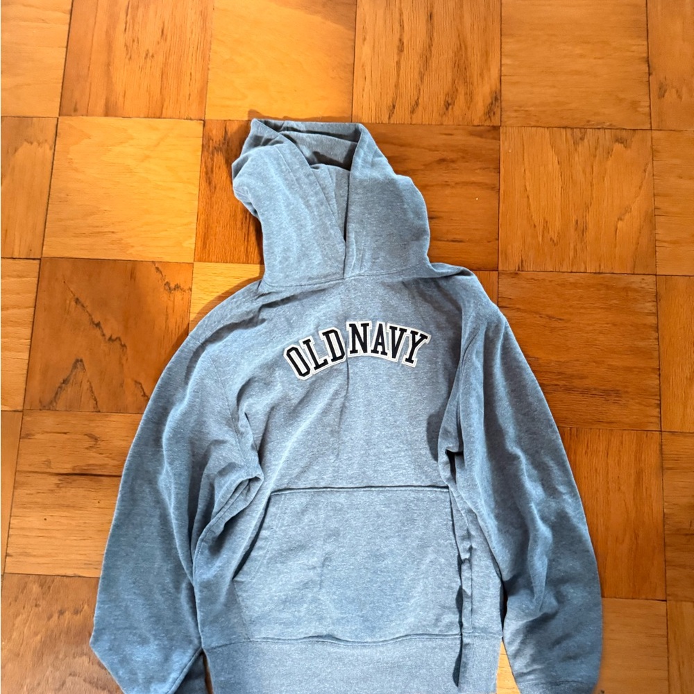 Old Navy Heather Gray Pullover Hoodie